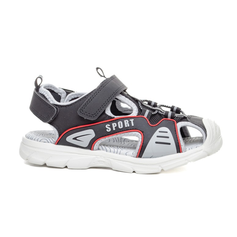ДЕТСКИ САНДАЛИ 597005 BLACK/GREY 32-36