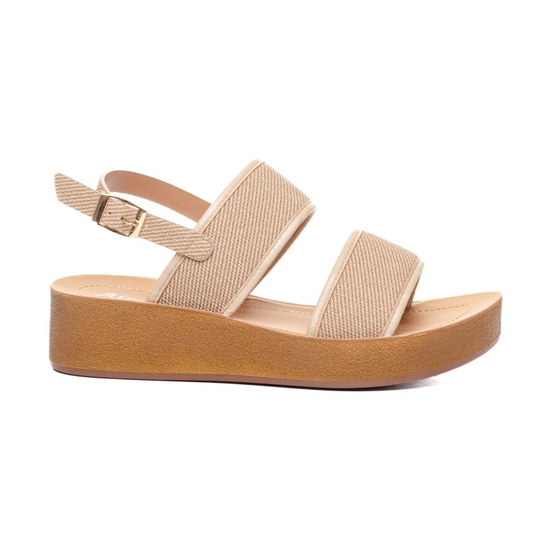 ДАМСКИ САНДАЛИ 596012 TAUPE