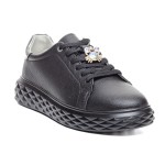 ДАМСКИ ОБУВКИ 595008 BLACK/GUN