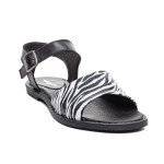 ДАМСКИ САНДАЛИ 227146 BLACK/WHITE