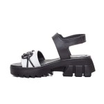 ДАМСКИ САНДАЛИ 227148 BLACK/WHITE
