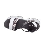 ДАМСКИ САНДАЛИ 227152 WHITE/BLACK