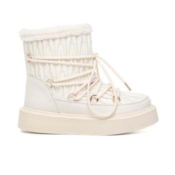 ДАМСКИ БОТИ 014346 BEIGE