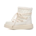 ДАМСКИ БОТИ 014346 BEIGE