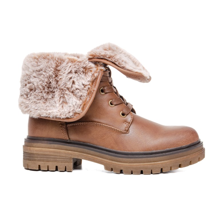 ДАМСКИ БОТИ 021265 CAMEL