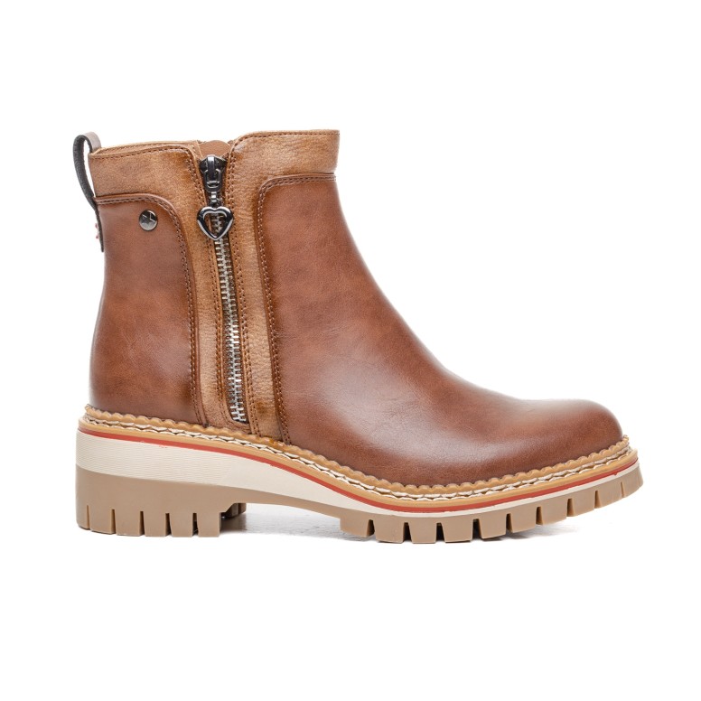 ДАМСКИ БОТИ 021259 CAMEL