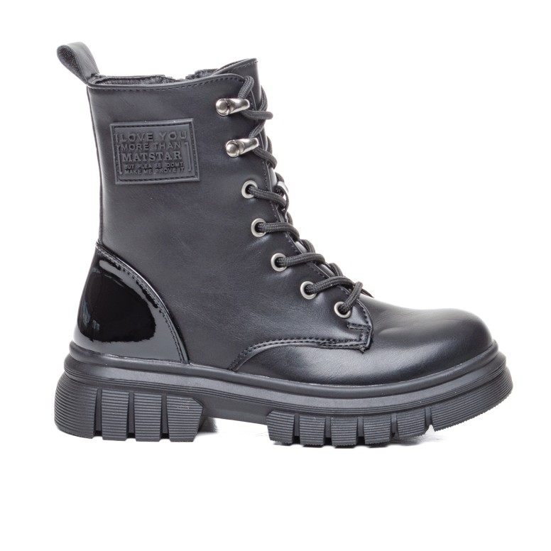 ДЕТСКИ БОТИ 026601 BLACK