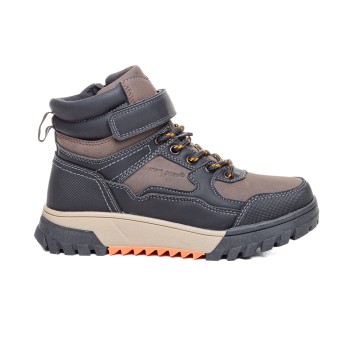 ДЕТСКИ БОТИ 026607 BLACK/DK.BROWN