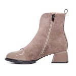 ДАМСКИ БОТИ 028916 TAUPE