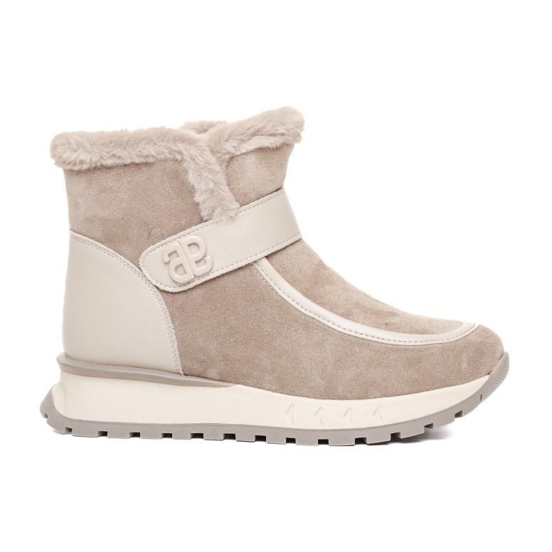 ДАМСКИ БОТИ 028930 BEIGE