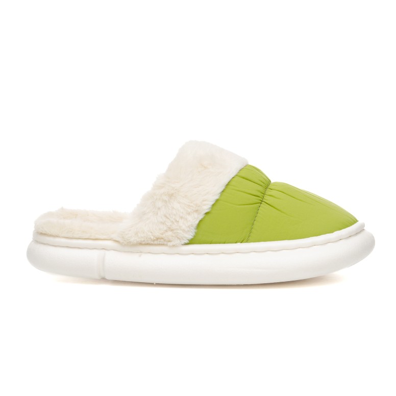 ДАМСКИ ПАНТОФИ 094566 GREEN