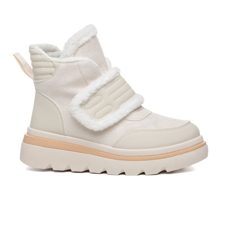 ДАМСКИ БОТИ 163530 BEIGE