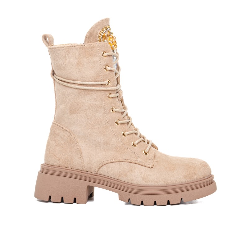 ДАМСКИ БОТИ 193081 BEIGE