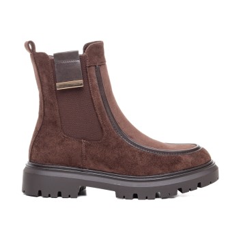 ДАМСКИ БОТИ 193091 BROWN