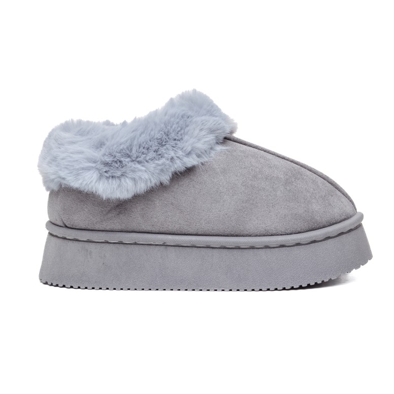 ДАМСКИ ПАНТОФИ 138683 GREY