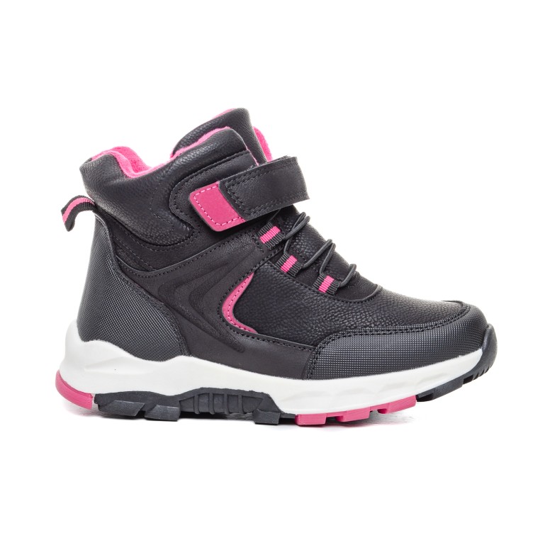 ДЕТСКИ БОТИ 597012 BLACK/FUXIA