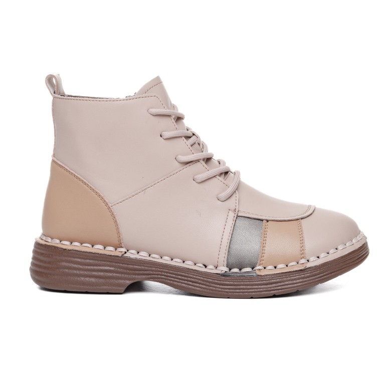 ДАМСКИ БОТИ 043285 BEIGE