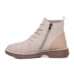 ДАМСКИ БОТИ 043285 BEIGE