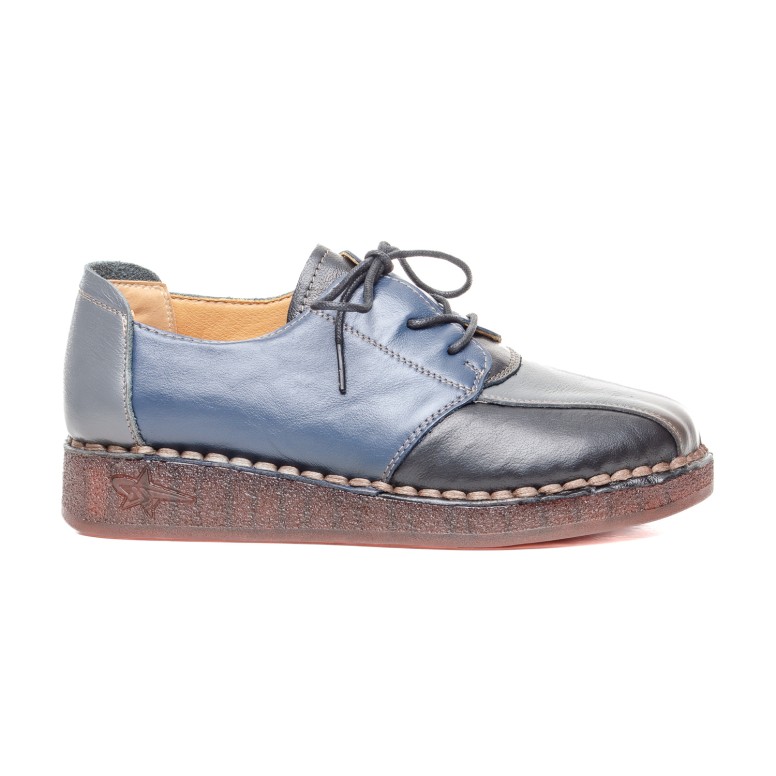 ДАМСКИ ОБУВКИ 043286 BLUE/BLACK