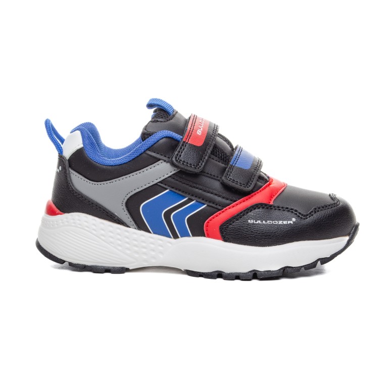 ДЕТСКИ МАРАТОНКИ BULL 902-03 BLACK/RED/BLUE