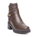 ДАМСКИ БОТИ 851002 BROWN