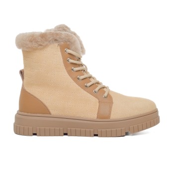 ДАМСКИ БОТИ 059277 BEIGE