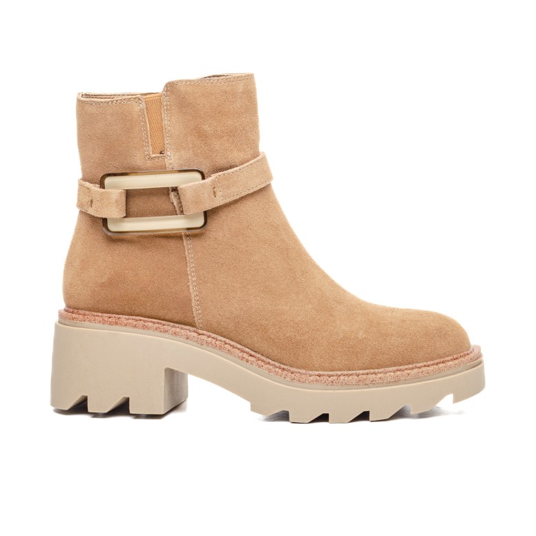 ДАМСКИ БОТИ 858008 SAND