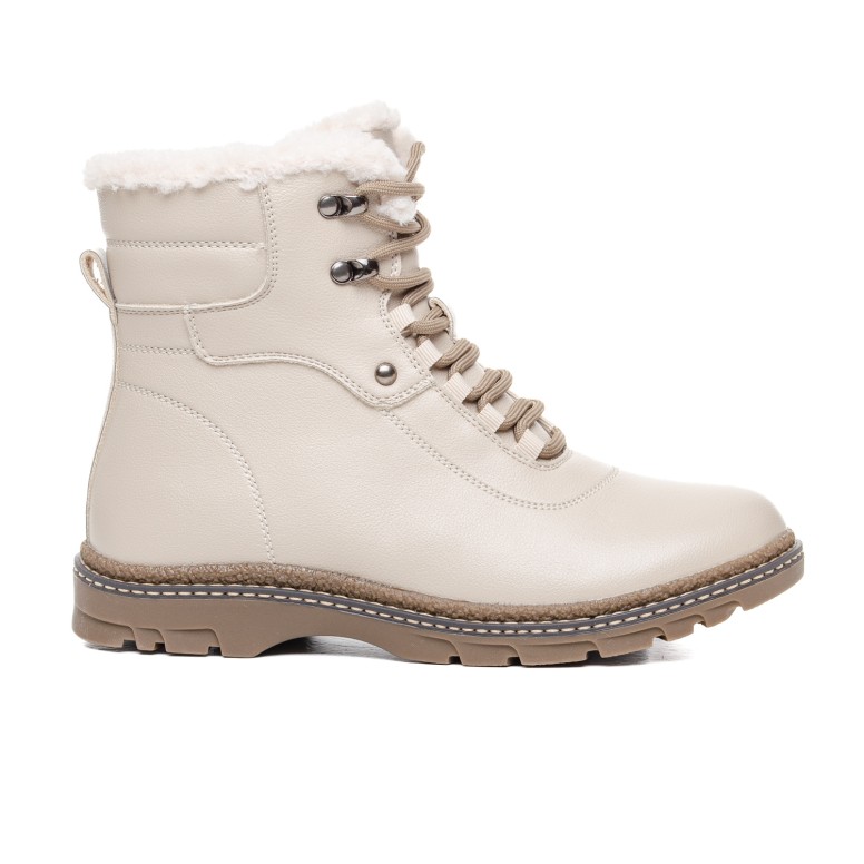 ДАМСКИ БОТИ 028926 BEIGE