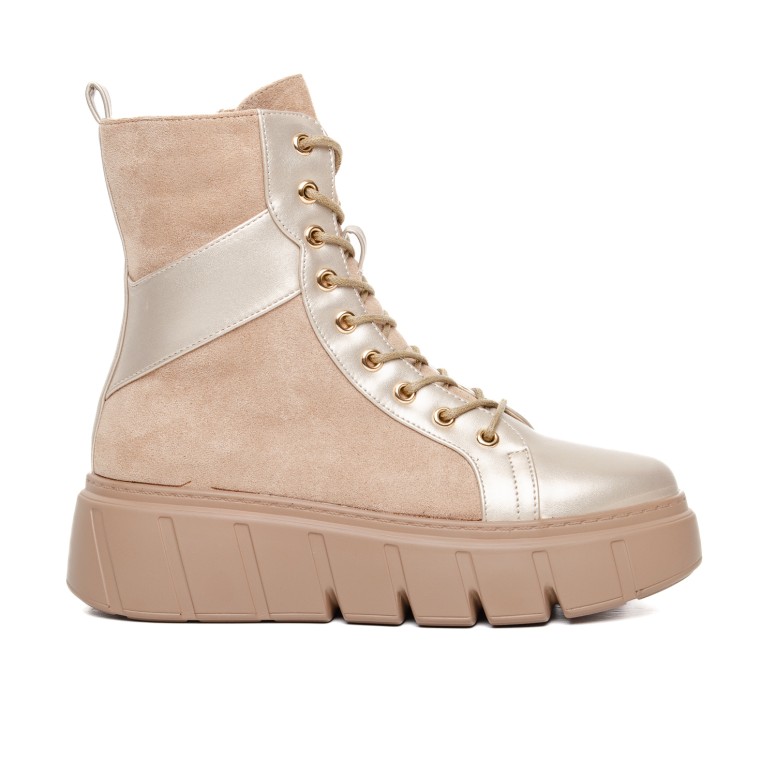 ДАМСКИ БОТИ 193098 BEIGE