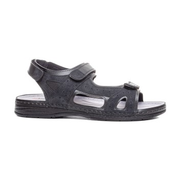 МЪЖКИ САНДАЛИ 154478 MIKANOS BLACK/BLACK