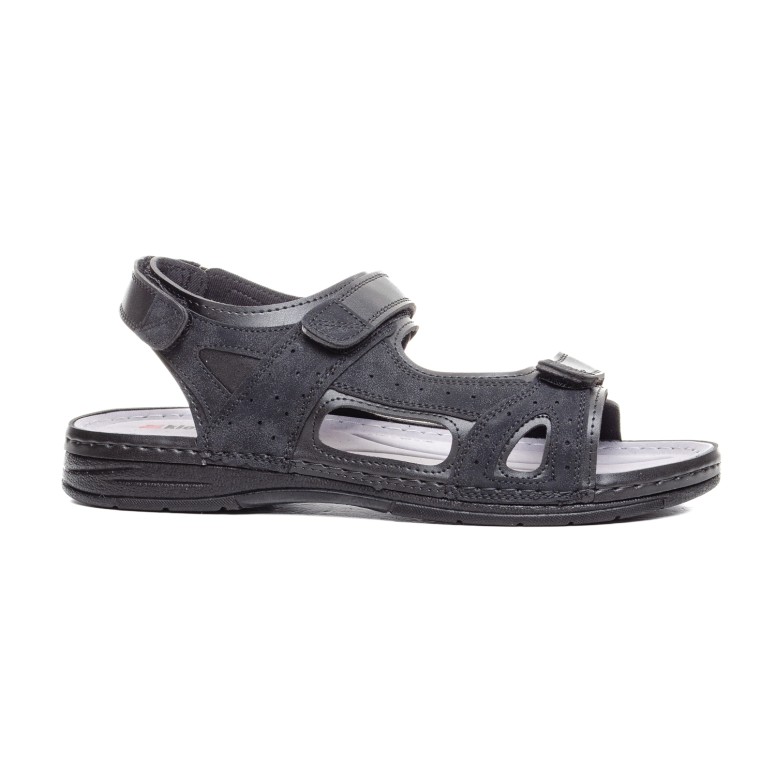 МЪЖКИ САНДАЛИ 154478 MIKANOS BLACK/BLACK