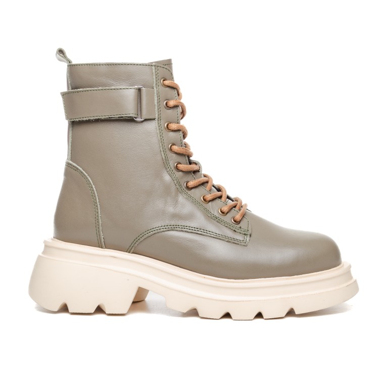 ДАМСКИ БОТИ 857007 KHAKI