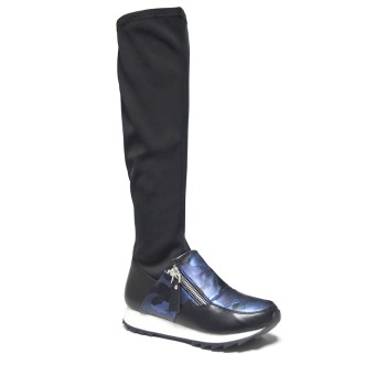 ДАМСКИ БОТУШИ 15-071088 ARMY/BLACK