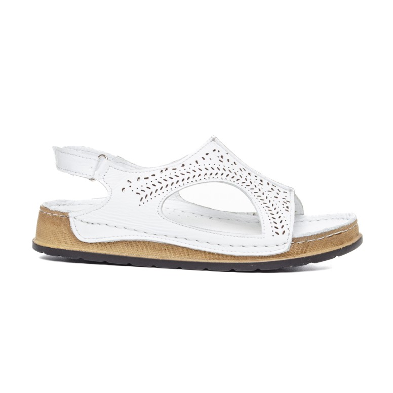 ДАМСКИ САНДАЛИ 781018 WHITE 37-41