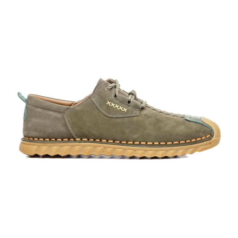 МЪЖКИ ОБУВКИ 686023 GREEN SUEDE