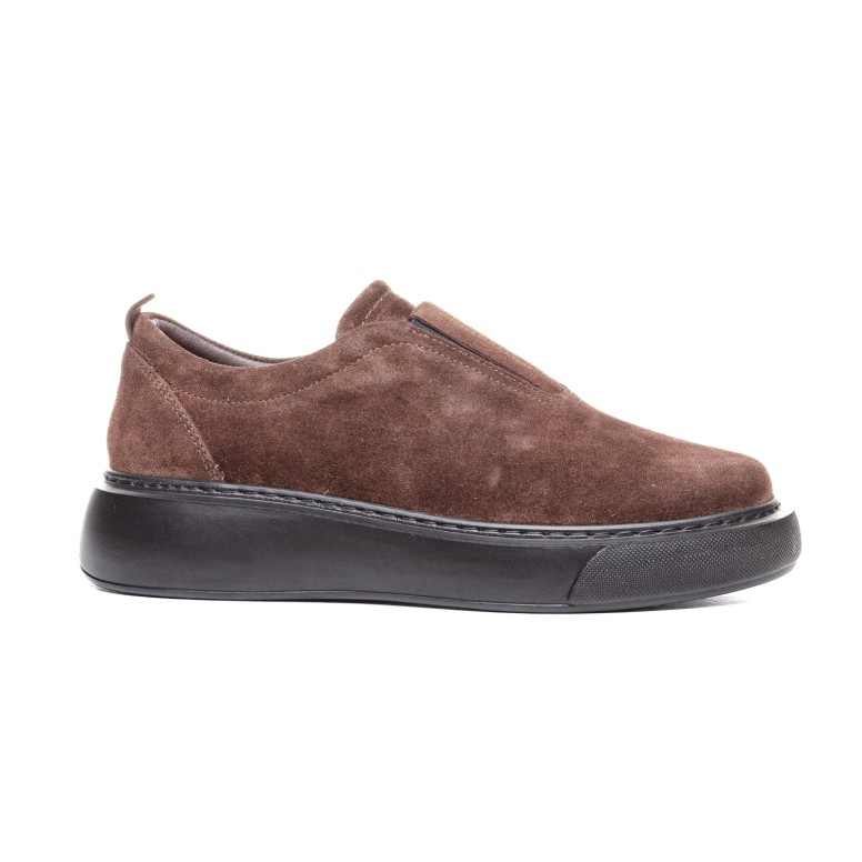 ДАМСКИ ОБУВКИ 789002 BROWN SUEDE