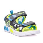 ДЕТСКИ САНДАЛИ 016620 BLACK/YELLOW
