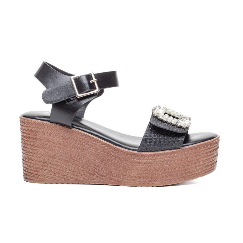 ДАМСКИ САНДАЛИ 150225 BLACK