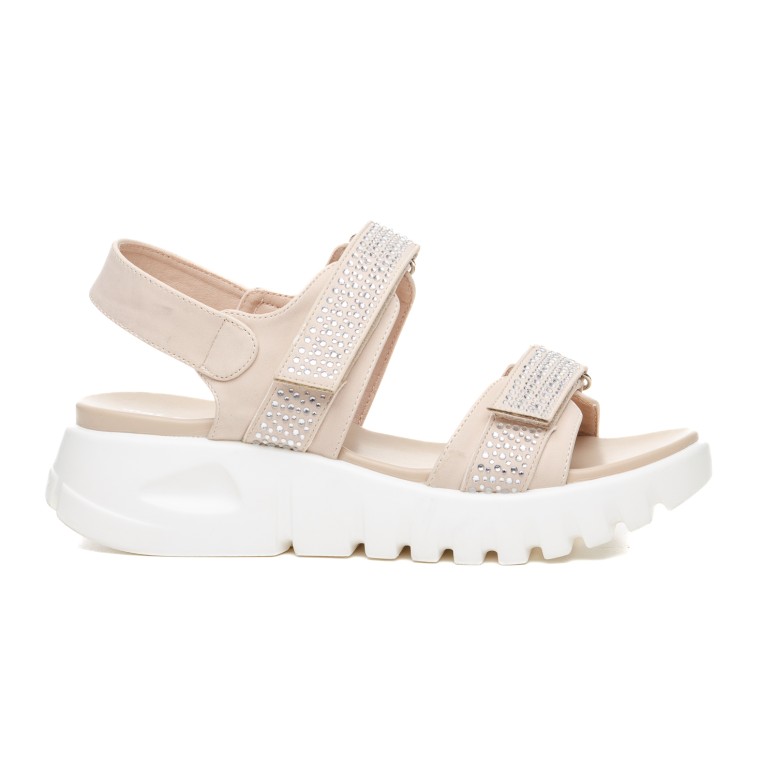 ДАМСКИ САНДАЛИ 150233 BEIGE