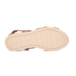 ДАМСКИ САНДАЛИ 150237 BROWN/GREEN