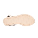 ДАМСКИ САНДАЛИ 150237 BLACK/OFF WHITE