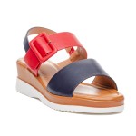 ДАМСКИ САНДАЛИ 150238 NAVY/RED ДАМСКИ САНДАЛИ 150238 NAVY/RED