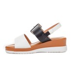 ДАМСКИ САНДАЛИ 150238 WHITE/BLACK ДАМСКИ САНДАЛИ 150238 WHITE/BLACK