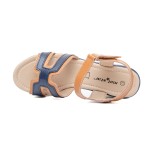 ДАМСКИ САНДАЛИ 186116 NAVY/CAMEL ДАМСКИ САНДАЛИ 186116 NAVY/CAMEL
