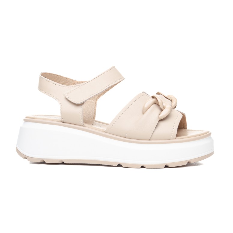 ДАМСКИ САНДАЛИ 186118 BEIGE