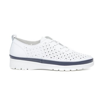 ДАМСКИ ОБУВКИ 595041 WHITE/NAVY