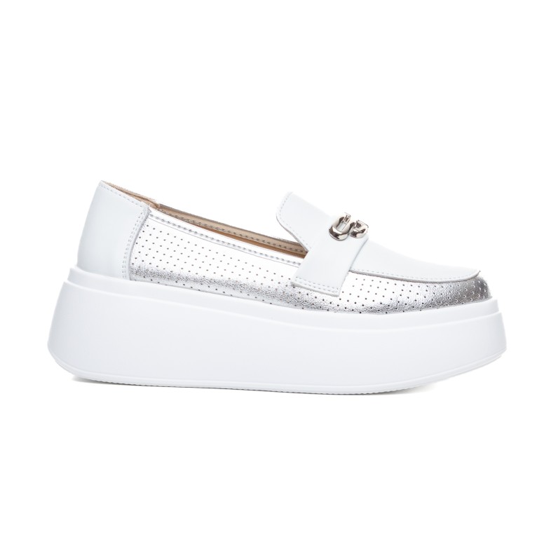 ДАМСКИ ОБУВКИ 599016 WHITE/SILVER 36-40
