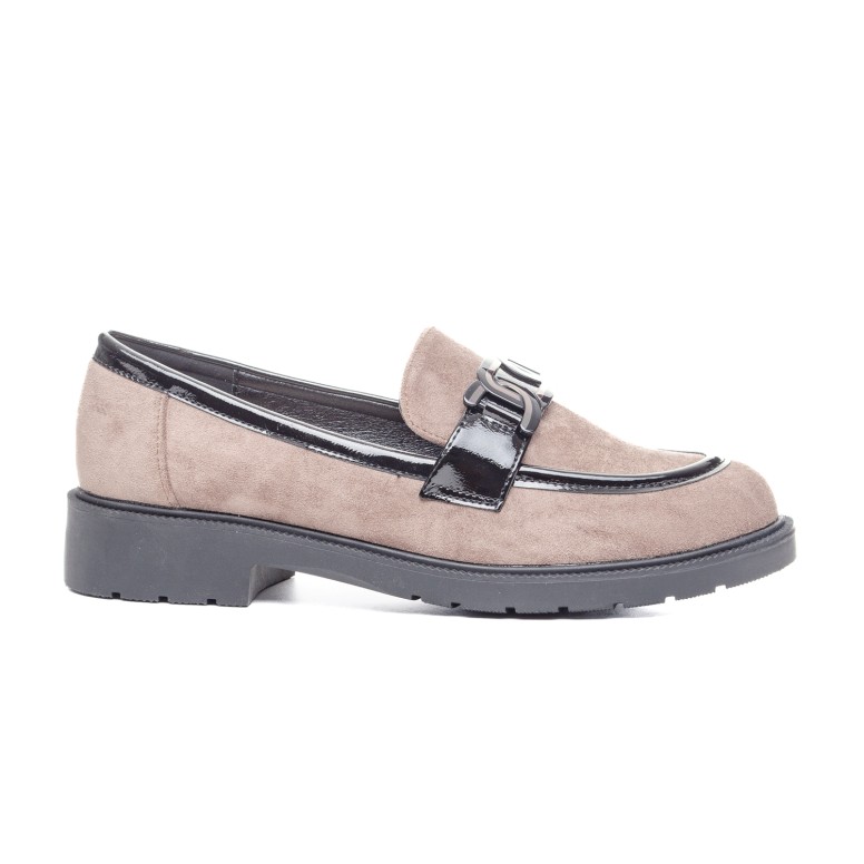 SHOES 593034 TAUPE LADY