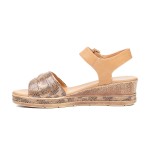 ДАМСКИ САНДАЛИ 021276 BEIGE
