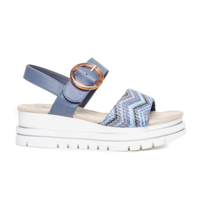 ДАМСКИ САНДАЛИ 021282 NAVY